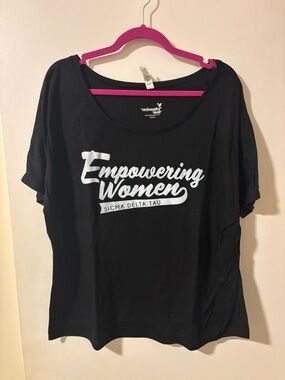 University Tees Bella + Canvas Sigma Delta Tau Empowering Women Slouchy Tee